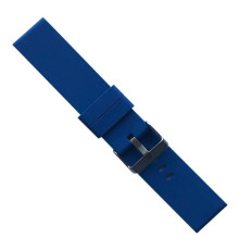 Ремінець SILICONE METAL CLAPS 22 mm. Blue mag-2000001604182139971