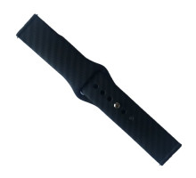 Ремінець SILICONE Band 20 mm. CARBON mag-2000001476673131593