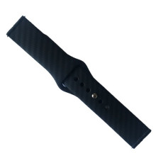 Ремінець SILICONE Band 20 mm. CARBON mag-2000001476673131593