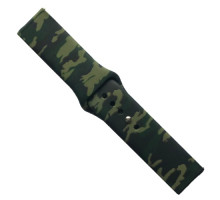 Ремінець SILICONE 20 mm. CAMOUFLAGE Black-green 2 mag-2000001591079132768