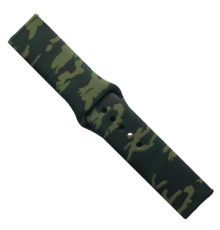 Ремінець SILICONE 20 mm. CAMOUFLAGE Black-green 2 mag-2000001591079132768