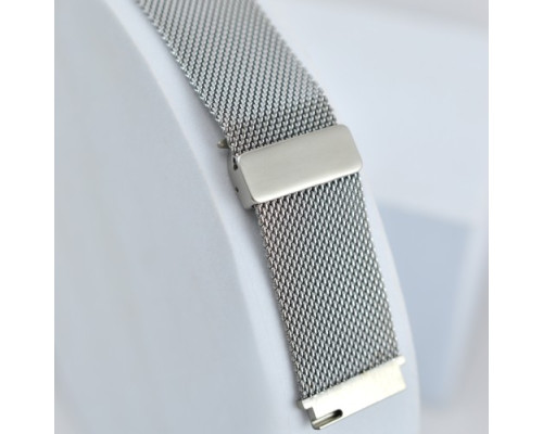 Ремінець NEW MILANESE LOOP CLAPS BOX 22 mm. Black mag-2000001604892141416