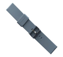 Ремінець SILICONE METAL CLAPS 22 mm. Light grey mag-2000001604205139973