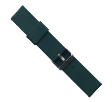 Ремінець SILICONE METAL CLAPS 20 mm. Pine green mag-2000001603864139939