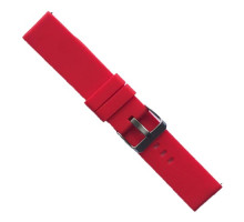 Ремінець SILICONE METAL CLAPS 22 mm. Red mag-2000001604106139963