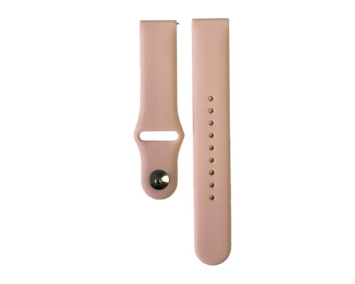 Ремінець SILICONE 22 mm. Pink sand mag-2000001235980132753