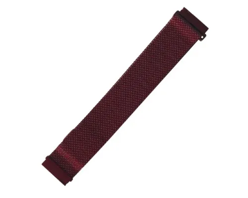 Ремінець MILANESE LOOP 20 mm. Marsala mag-2000001239421145549