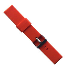 Ремінець SILICONE METAL CLAPS 22 mm. Orange mag-2000001604113139964