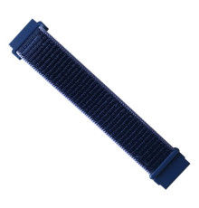 Ремінець NYLON LOOP 20 mm. Midnight blue-black mag-2000001409244136015