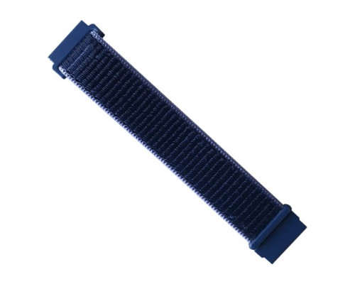 Ремінець NYLON LOOP 20 mm. Midnight blue-black mag-2000001409244136015