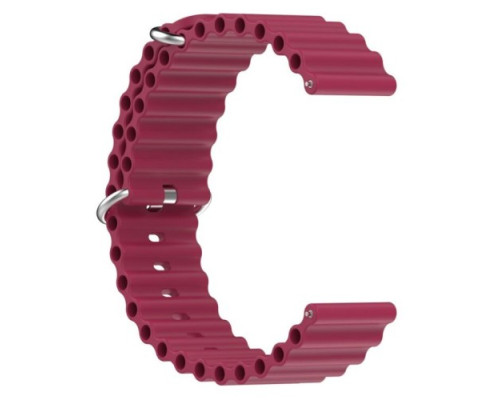 Ремінець OCEAN Band 20 mm. Wine red mag-2000001435052100031