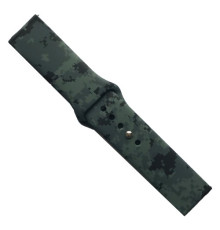 Ремінець SILICONE 20 mm. CAMOUFLAGE PIXEL Black-green 2 mag-2000001591116132772