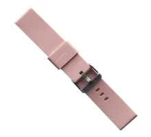 Ремінець SILICONE METAL CLAPS 22 mm. Pink mag-2000001604212145580