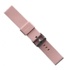 Ремінець SILICONE METAL CLAPS 22 mm. Pink mag-2000001604212145580