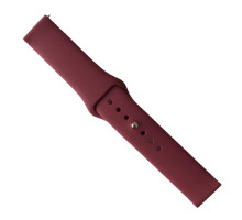 Ремінець SILICONE 22 mm. Marsala mag-200000138408459656