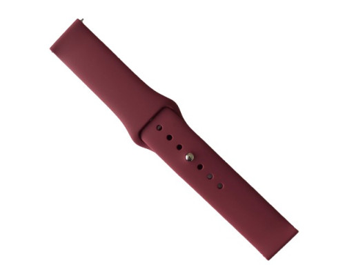Ремінець SILICONE 22 mm. Marsala mag-200000138408459656