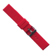 Ремінець SILICONE METAL CLAPS 20 mm. Red mag-2000001603895139942