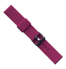 Ремінець SILICONE METAL CLAPS 22 mm. Dragon fruit mag-2000001604236145581