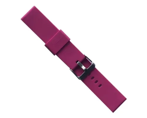 Ремінець SILICONE METAL CLAPS 22 mm. Dragon fruit mag-2000001604236145581