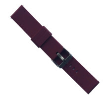 Ремінець SILICONE METAL CLAPS 22 mm. Red wine mag-2000001604045139957