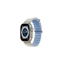 Ремінець для годинника Apple Watch Ocean two-tone 42/44/45/49mm 25.White-Blue