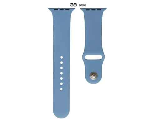 Ремінець для Apple Watch Silicone 38/40mm M (24) Sea blue mag-2000000978604145379