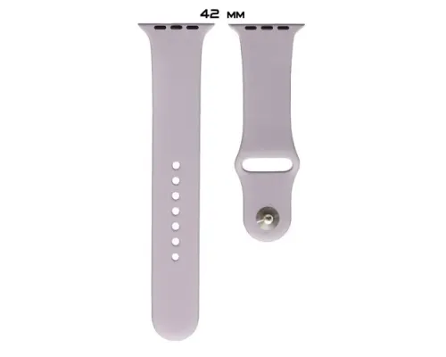 Ремінець для Apple Watch Silicone 42/44mm M ( 7) Lavander mag-2000000978802145389
