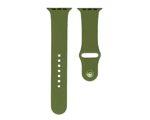 Ремінець для Apple Watch Silicone 42/44mm S ( 1) Green mag-2000001055526145419