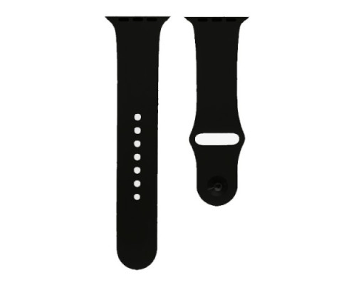 Ремінець для Apple Watch Silicone 42/44mm S (18) Black mag-2000001037409138820