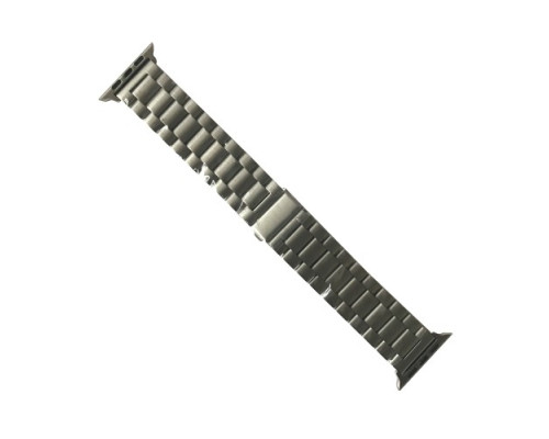 Ремінець для Apple Watch 3-BEAD METAL BAND 42/44mm Silver mag-2000001250136141393