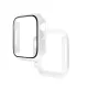 Бампер для Apple Watch HOCO iWatch7/8 WS4 Shadow 3D protective case+film (45mm) White mag-6931474785459151031
