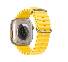 Ремінець Apple Watch HOCO iWatch WA12 Original Marine 2-buckle Silicone 38-41mm Yellow mag-693147478952539724
