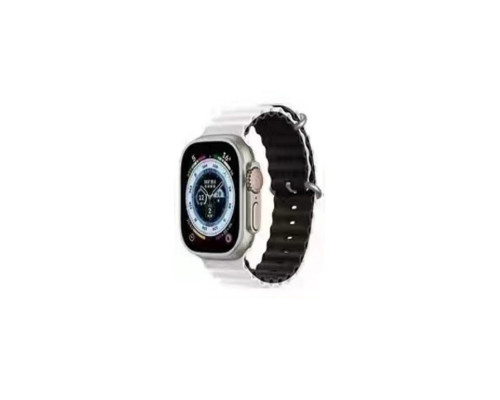 Ремінець для годинника Apple Watch Ocean two-tone 38/40/41mm 21.White-Black