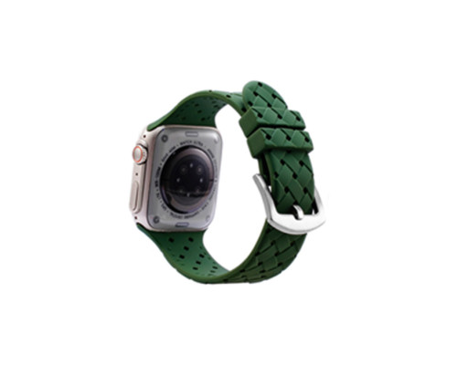 Ремінець для годинника Apple Watch Grid Weave 42/44/45/49mm 1.Green