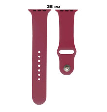 Ремінець для Apple Watch Silicone 38/40mm M (36) Rose red mag-200000097872741167