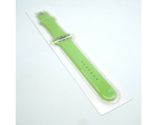 Ремінець для Apple Watch Silicone 42/44mm S (31) Lime green mag-200000103744757562