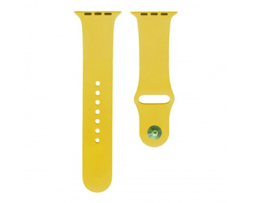 Ремінець для Apple Watch Silicone 42/44mm S (32) New Yellow mag-200000103743024554
