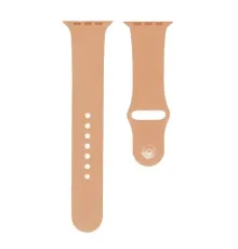 Ремінець для Apple Watch Silicone 38/40mm M (19) Pink sand mag-2000001290262145430