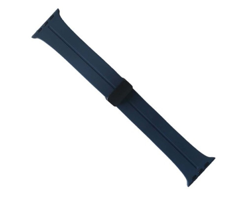 Ремінець для Apple Watch New Silicone MAGNETIC LOCK 38/40/41mm Midnight blue mag-200000144726032057