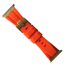 Ремінець Sports Soft Rubber Bracelet для Apple Watch 42/44/45/49 Gold-Orange mag-200000148481435475