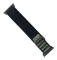 Ремінець для Apple Watch Alpine Loop 42/44/45/49 Black-green mag-2000001419441147092