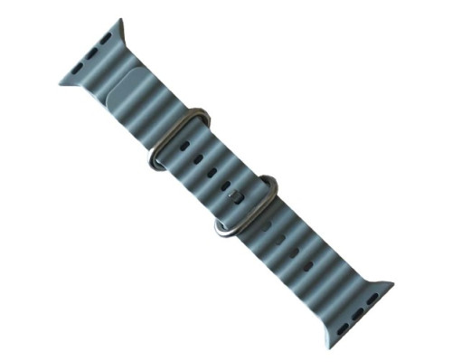 Ремінець Ocean Band для Apple Watch 42/44/45/49 Stone lotus blue mag-200000143353959576