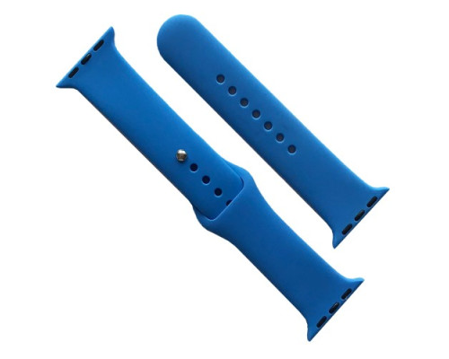 Ремінець для Apple Watch Silicone 38/40/41 2в1 ( 3) Blue mag-2000001607947141621
