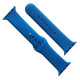 Ремінець для Apple Watch Silicone 38/40/41 2в1 ( 3) Blue mag-2000001607947141621