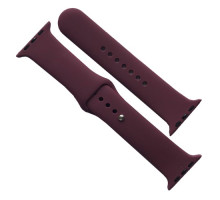 Ремінець для Apple Watch Silicone 38/40/41 2в1 (73) Plum mag-2000001608388141662