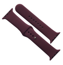 Ремінець для Apple Watch Silicone 38/40/41 2в1 (73) Plum mag-2000001608388141662