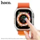 Бампер для Apple Watch HOCO iWatch Ultra WS5 Guardian hollow protective case(49mm) Star color mag-6931474789754152395