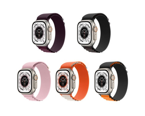 Ремінець Apple Watch HOCO iWatch WA20 Climbing Alpine Loop nylon strap 42-49mm Orange mag-693147479812139744