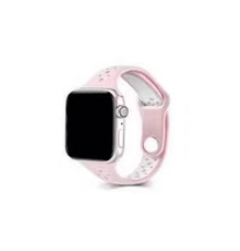 Ремінець для годинника Apple Watch Small Waist two colors 42/44/45/49mm Pink-White