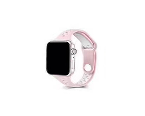 Ремінець для годинника Apple Watch Small Waist two colors 42/44/45/49mm Pink-White